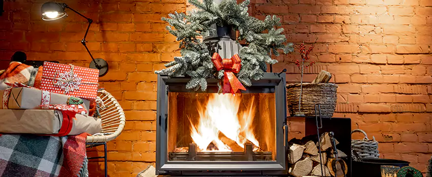 Travis Industries Linear Gas Fireplace Installation in Lumberton, North Carolina