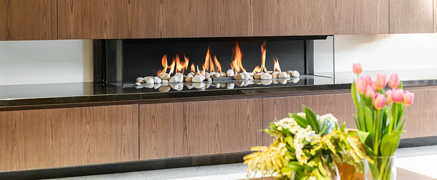 Double-height Fireplace Design Refurbishment in Lumberton, North Carolina