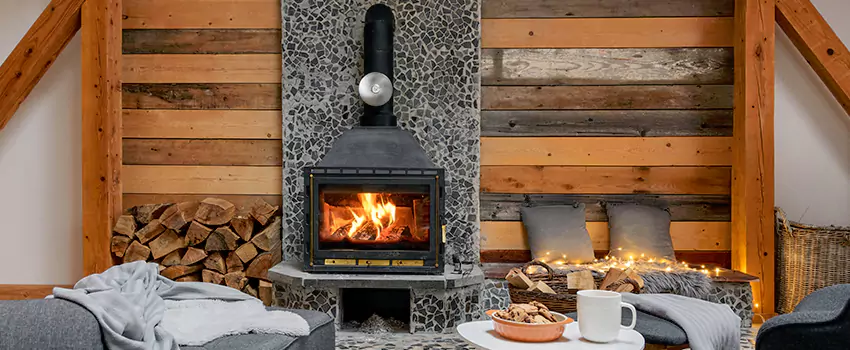 Thelin Hearth Products Direct Vent Gas Stove Fireplace Inspection in Lumberton, North Carolina